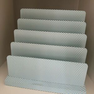 Chevron Patterned File Organizer